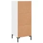Glossy white plywood sideboard 34.5x34x90 cm by vidaXL, Sideboards - Ref: Foro24-830446, Price: 65,42 €, Discount: %