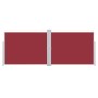Toldo lateral retráctil rojo 140x1000 cm en Sombrillas | Comprar online en Foru.es