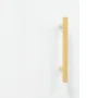 Aparador de madera contrachapada blanco brillante 34,5x34x90 cm de vidaXL, Aparadores - Ref: Foro24-830430, Precio: 61,54 €, ...