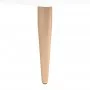 Aparador de madera contrachapada blanco brillante 34,5x34x90 cm de vidaXL, Aparadores - Ref: Foro24-830430, Precio: 61,54 €, ...