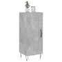 Aparador de madera contrachapada gris hormigón 34,5x34x90 cm de vidaXL, Aparadores - Ref: Foro24-830440, Precio: 55,50 €, Des...