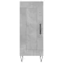 Aparador de madera contrachapada gris hormigón 34,5x34x90 cm de vidaXL, Aparadores - Ref: Foro24-830440, Precio: 55,50 €, Des...