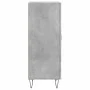 Aparador de madera contrachapada gris hormigón 34,5x34x90 cm de vidaXL, Aparadores - Ref: Foro24-830440, Precio: 55,50 €, Des...