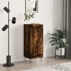 Aparador madera de ingeniería roble ahumado 34,5x34x90 cm de vidaXL, Aparadores - Ref: Foro24-830441, Precio: 56,31 €, Descue...