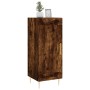 Aparador madera de ingeniería roble ahumado 34,5x34x90 cm de vidaXL, Aparadores - Ref: Foro24-830433, Precio: 60,49 €, Descue...