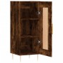 Aparador madera de ingeniería roble ahumado 34,5x34x90 cm de vidaXL, Aparadores - Ref: Foro24-830433, Precio: 60,49 €, Descue...
