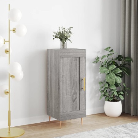 Aparador madera de ingeniería gris Sonoma 34,5x34x90 cm de vidaXL, Aparadores - Ref: Foro24-830434, Precio: 64,15 €, Descuent...