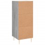 Aparador madera de ingeniería gris Sonoma 34,5x34x90 cm de vidaXL, Aparadores - Ref: Foro24-830434, Precio: 64,15 €, Descuent...