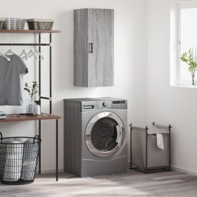 Armario de pared gris Sonoma 34,5x34x90 cm de vidaXL, Aparadores - Ref: Foro24-828866, Precio: 49,97 €, Descuento: %