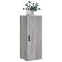 Armario de pared gris Sonoma 34,5x34x90 cm de vidaXL, Aparadores - Ref: Foro24-828866, Precio: 49,97 €, Descuento: %