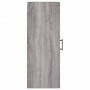 Armario de pared gris Sonoma 34,5x34x90 cm de vidaXL, Aparadores - Ref: Foro24-828866, Precio: 49,97 €, Descuento: %