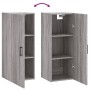 Armario de pared gris Sonoma 34,5x34x90 cm de vidaXL, Aparadores - Ref: Foro24-828866, Precio: 49,97 €, Descuento: %