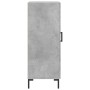 Aparador de madera contrachapada gris hormigón 34,5x34x90 cm de vidaXL, Aparadores - Ref: Foro24-830448, Precio: 60,67 €, Des...