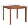 Mesa de jardín madera maciza de acacia 85x85x74 cm en Mesas de jardín | Comprar online en Foru.es