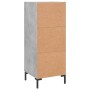 Aparador de madera contrachapada gris hormigón 34,5x34x90 cm de vidaXL, Aparadores - Ref: Foro24-830448, Precio: 60,67 €, Des...