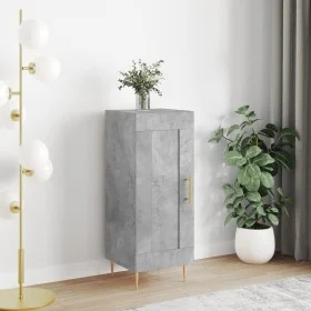 Aparador de madera contrachapada gris hormigón 34,5x34x90 cm de vidaXL, Aparadores - Ref: Foro24-830432, Precio: 56,86 €, Des...
