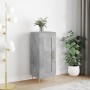 Aparador de madera contrachapada gris hormigón 34,5x34x90 cm de vidaXL, Aparadores - Ref: Foro24-830432, Precio: 57,55 €, Des...