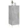Aparador de madera contrachapada gris hormigón 34,5x34x90 cm de vidaXL, Aparadores - Ref: Foro24-830432, Precio: 57,55 €, Des...