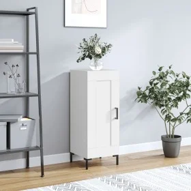 White engineered wood sideboard 34.5x34x90 cm by vidaXL, Sideboards - Ref: Foro24-830444, Price: 63,97 €, Discount: %