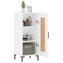 Aparador madera de ingeniería blanco 34,5x34x90 cm de vidaXL, Aparadores - Ref: Foro24-830444, Precio: 73,86 €, Descuento: %