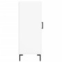 Aparador madera de ingeniería blanco 34,5x34x90 cm de vidaXL, Aparadores - Ref: Foro24-830444, Precio: 73,86 €, Descuento: %
