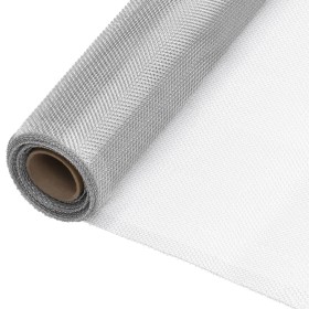 Malla mosquitera de aluminio plateada 60x2000 cm de vidaXL, Paneles de vallas - Ref: Foro24-150847, Precio: 38,47 €, Descuent...