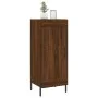 Oak brown engineered wood sideboard 34.5x34x90 cm by vidaXL, Sideboards - Ref: Foro24-830459, Price: 64,55 €, Discount: %