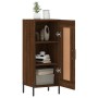 Aparador madera de ingeniería marrón roble 34,5x34x90 cm de vidaXL, Aparadores - Ref: Foro24-830459, Precio: 65,38 €, Descuen...