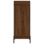 Oak brown engineered wood sideboard 34.5x34x90 cm by vidaXL, Sideboards - Ref: Foro24-830459, Price: 64,55 €, Discount: %