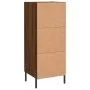 Oak brown engineered wood sideboard 34.5x34x90 cm by vidaXL, Sideboards - Ref: Foro24-830459, Price: 64,55 €, Discount: %