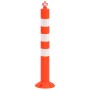 Bolardos de control de tráfico 10 uds con cadena PE 75 cm de vidaXL, Señales de carretera y tráfico - Ref: Foro24-150964, Pre...