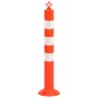 Bolardos de control de tráfico 10 uds con cadena PE 75 cm de vidaXL, Señales de carretera y tráfico - Ref: Foro24-150964, Pre...