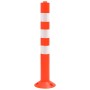 Bolardos de control de tráfico 10 uds con cadena PE 75 cm de vidaXL, Señales de carretera y tráfico - Ref: Foro24-150964, Pre...