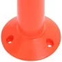 Bolardos de control de tráfico 10 uds con cadena PE 75 cm de vidaXL, Señales de carretera y tráfico - Ref: Foro24-150964, Pre...