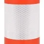 Bolardos de control de tráfico 10 uds con cadena PE 75 cm de vidaXL, Señales de carretera y tráfico - Ref: Foro24-150964, Pre...
