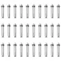 Bolardos de control de tráfico 10 uds con cadena PE 75 cm de vidaXL, Señales de carretera y tráfico - Ref: Foro24-150964, Pre...