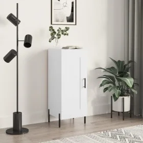 Aparador madera de ingeniería blanco 34,5x34x90 cm de vidaXL, Aparadores - Ref: Foro24-830452, Precio: 66,36 €, Descuento: %