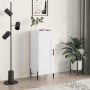 Aparador madera de ingeniería blanco 34,5x34x90 cm de vidaXL, Aparadores - Ref: Foro24-830452, Precio: 67,22 €, Descuento: %
