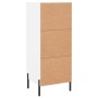 Aparador madera de ingeniería blanco 34,5x34x90 cm de vidaXL, Aparadores - Ref: Foro24-830452, Precio: 67,22 €, Descuento: %
