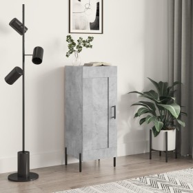 Aparador de madera contrachapada gris hormigón 34,5x34x90 cm de vidaXL, Aparadores - Ref: Foro24-830456, Precio: 63,34 €, Des...