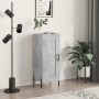 Aparador de madera contrachapada gris hormigón 34,5x34x90 cm de vidaXL, Aparadores - Ref: Foro24-830456, Precio: 63,34 €, Des...