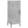 Aparador de madera contrachapada gris hormigón 34,5x34x90 cm de vidaXL, Aparadores - Ref: Foro24-830456, Precio: 63,34 €, Des...