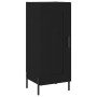 Aparador de madera contrachapada negro 34,5x34x90 cm de vidaXL, Aparadores - Ref: Foro24-830453, Precio: 67,22 €, Descuento: %