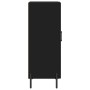 Aparador de madera contrachapada negro 34,5x34x90 cm de vidaXL, Aparadores - Ref: Foro24-830453, Precio: 67,22 €, Descuento: %
