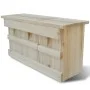 Caja nido para gorriones, 44 x 15,5 x 21,5 cm de vidaXL, Pajareras - Ref: Foro24-41292, Precio: 29,80 €, Descuento: %