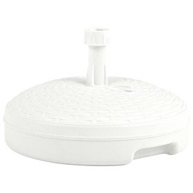 Base de sombrilla rellenable arena/agua ratán de plástico 20 L en Bases para sombrillas | Comprar online en Foru.es