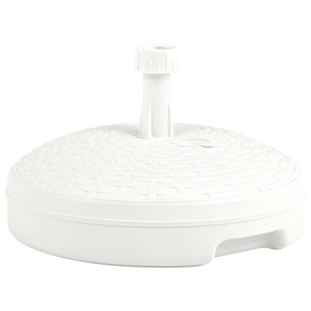 Base de sombrilla rellenable arena/agua ratán de plástico 20 L en Bases para sombrillas | Comprar online en Foru.es