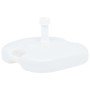 Base de sombrilla rellenable arena/agua plástico blanco 16 L en Bases para sombrillas | Comprar online en Foru.es