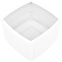 Mesa auxiliar de plástico blanco 54x54x36,5 cm en Mesas de jardín | Comprar online en Foru.es
