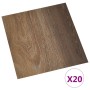 Tarimas autoadhesivas 20 unidades PVC 1,86 m² marrón de vidaXL, Suelos y moquetas - Ref: Foro24-330125, Precio: 36,06 €, Desc...